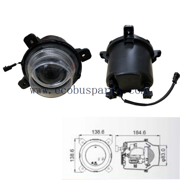 Fars de feix alt LED Millors fars de feix alt LED LED ROUNDS BEAS elevats per a autocar i camió d'autobús